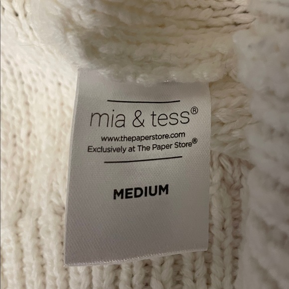 Mia & Tess Starfish Shawl Collar Cardigan Sweater - Picture 7 of 9